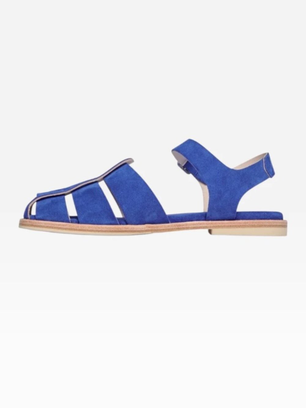 Freda Salvador Sera Fisherman Sandal in Cobalt - Picture 3 of 9